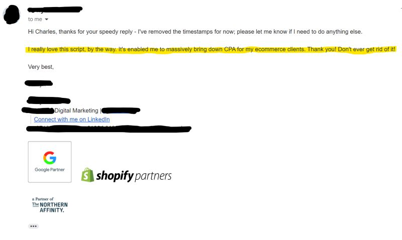 Testimonials from PPC professionals